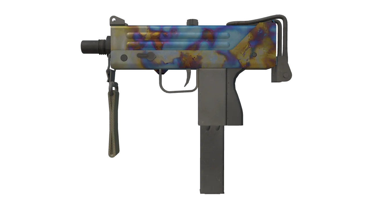 MAC-10 | Case Hardened seed #506, front