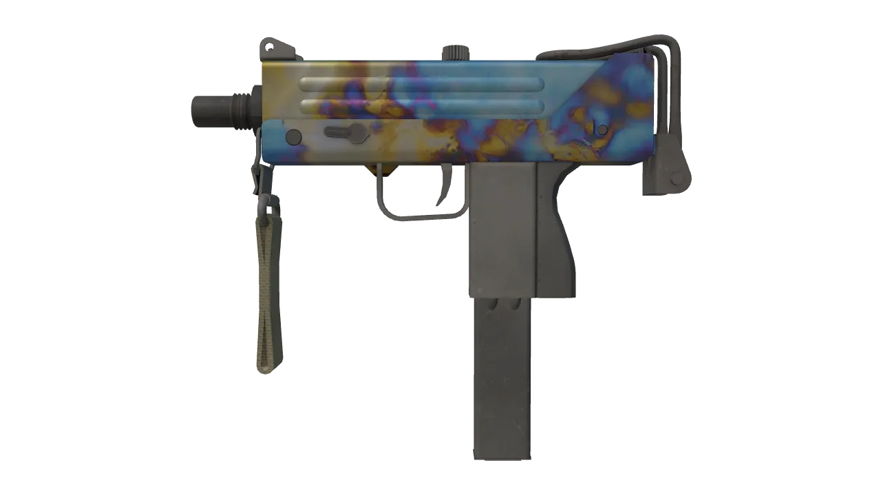 MAC-10 | Case Hardened seed #507, front