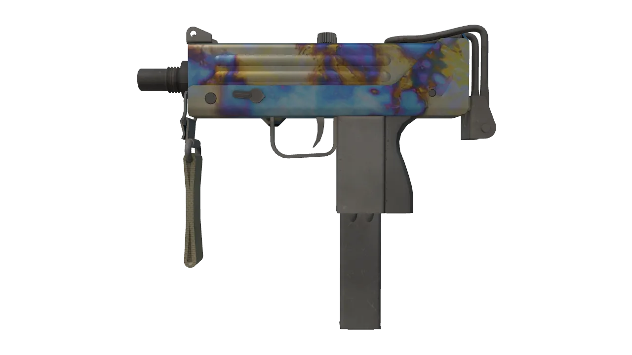 MAC-10 | Case Hardened seed #513, front