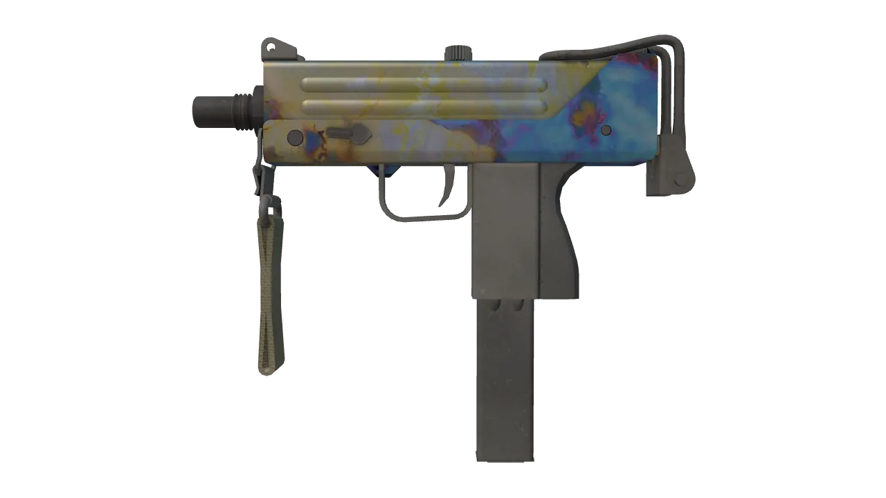 MAC-10 | Case Hardened seed #52, front