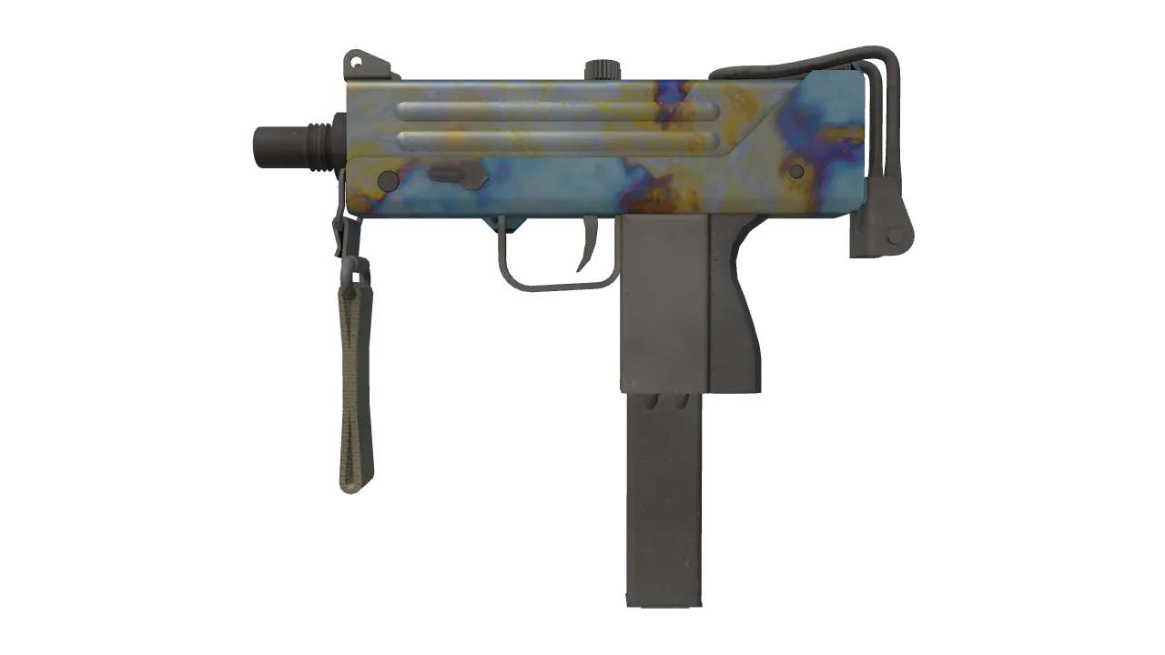 MAC-10 | Case Hardened seed #531, front