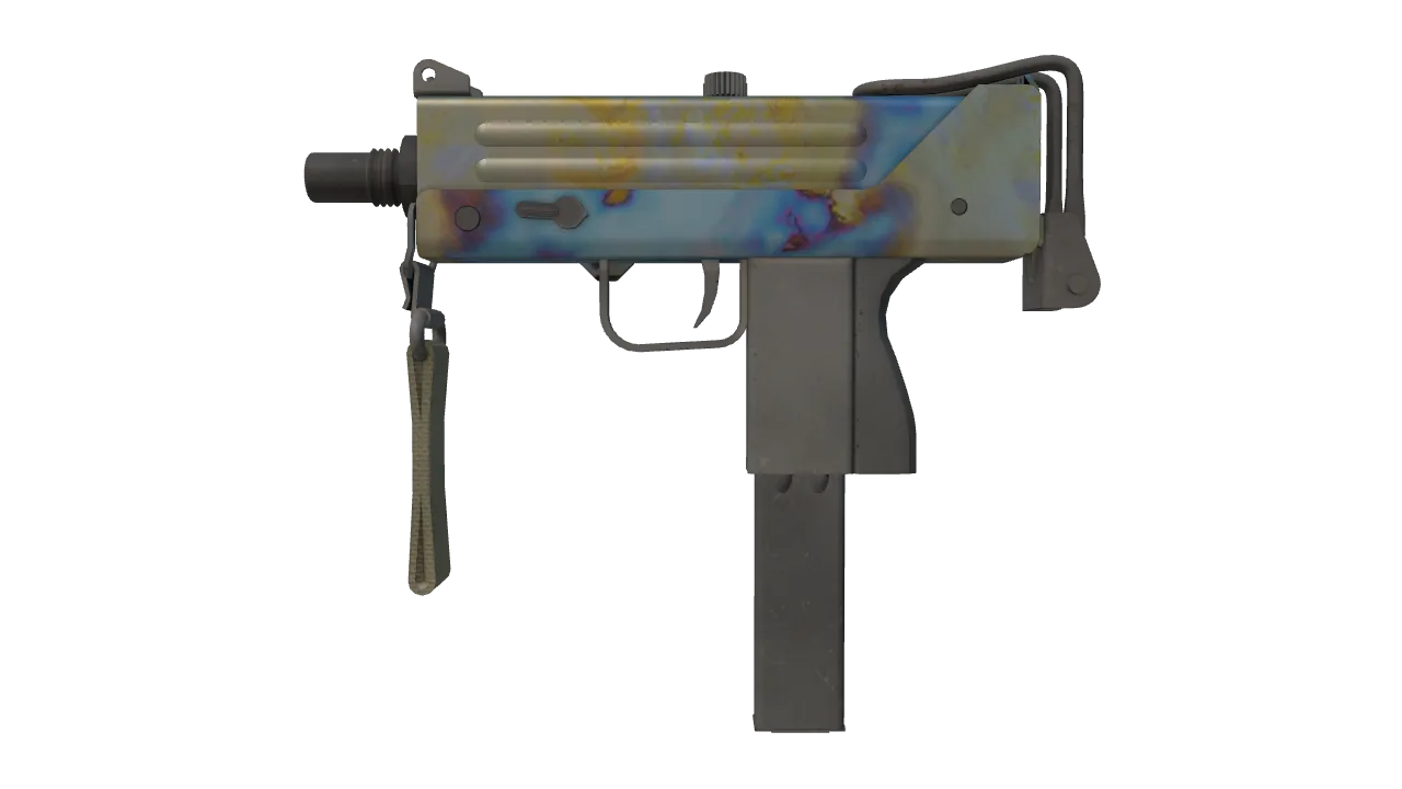 MAC-10 | Case Hardened seed #533, front