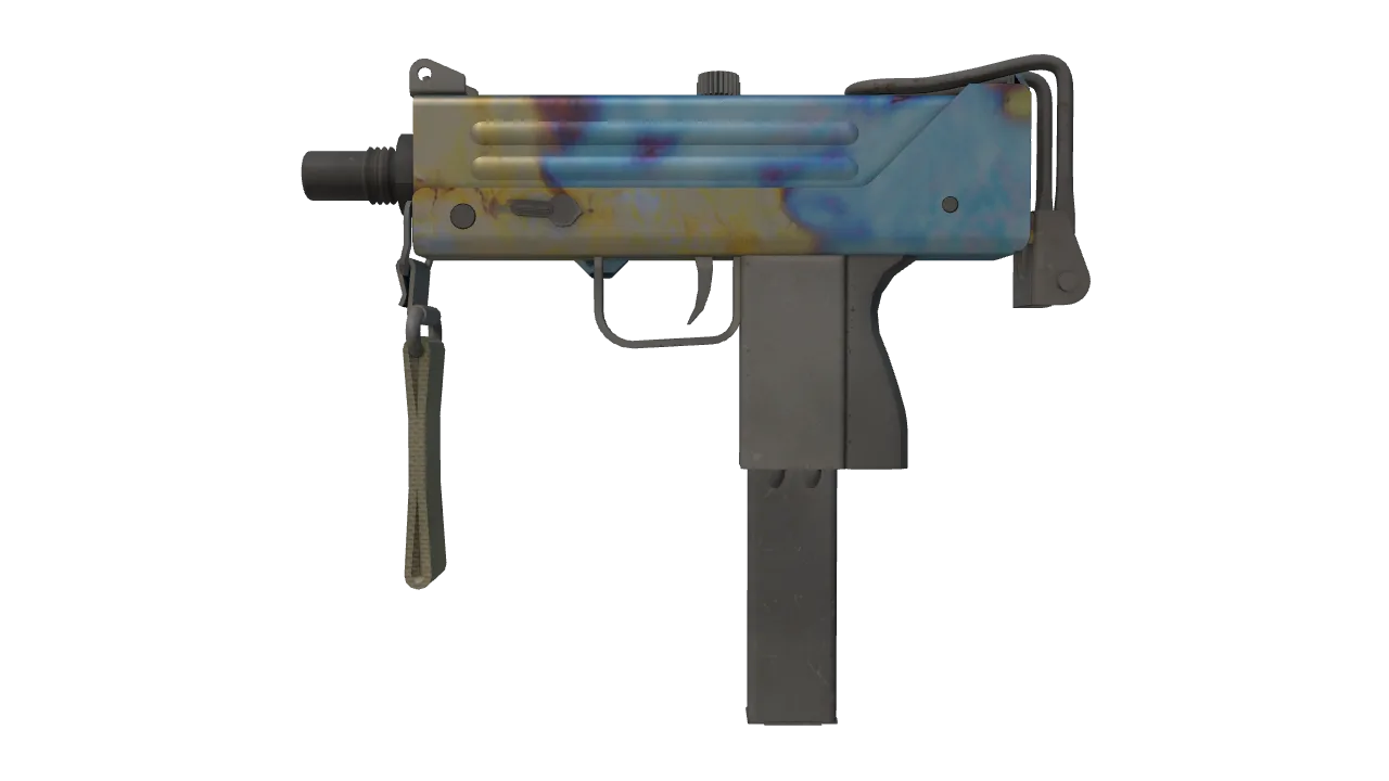 MAC-10 | Case Hardened seed #546, front