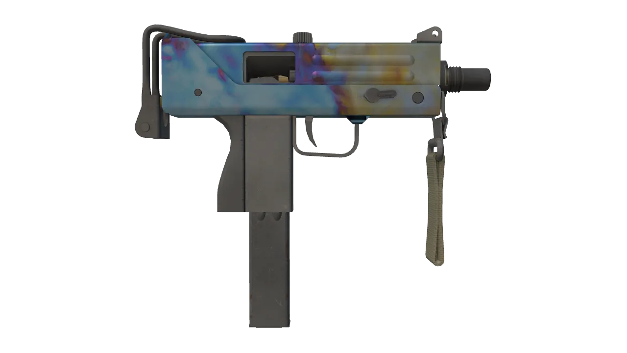 MAC-10 | Case Hardened seed #561, back