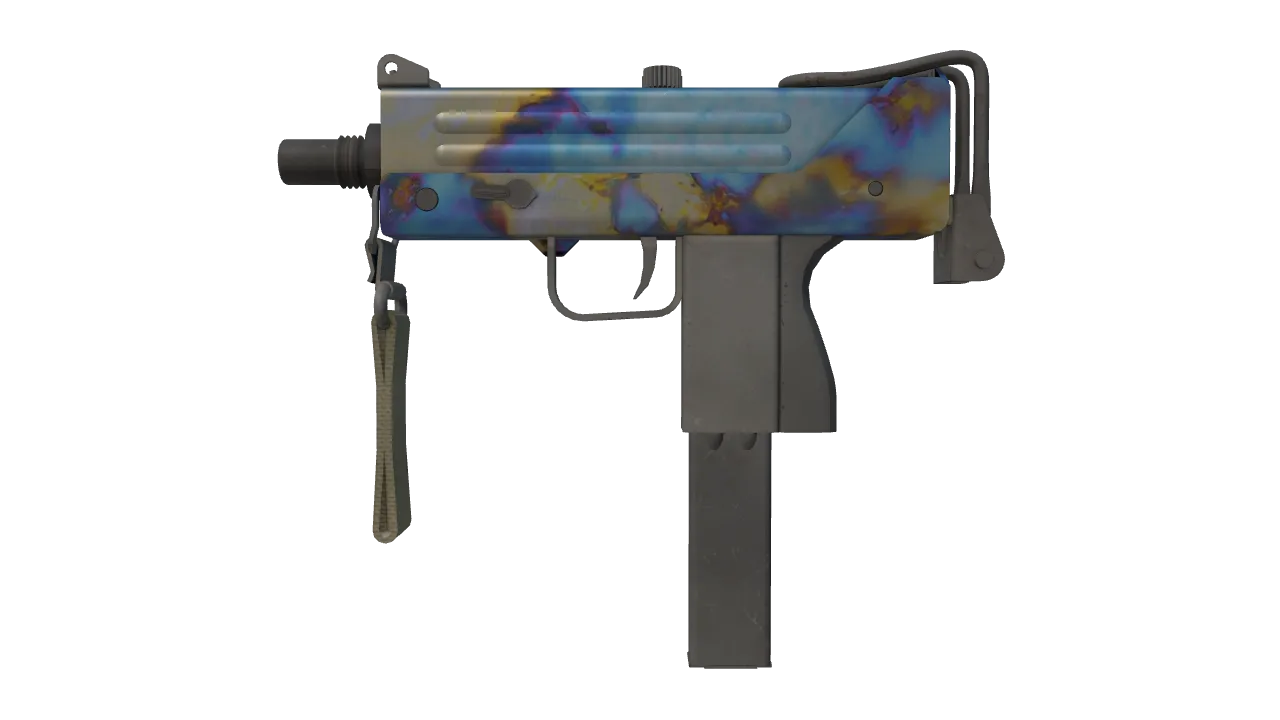MAC-10 | Case Hardened seed #570, front