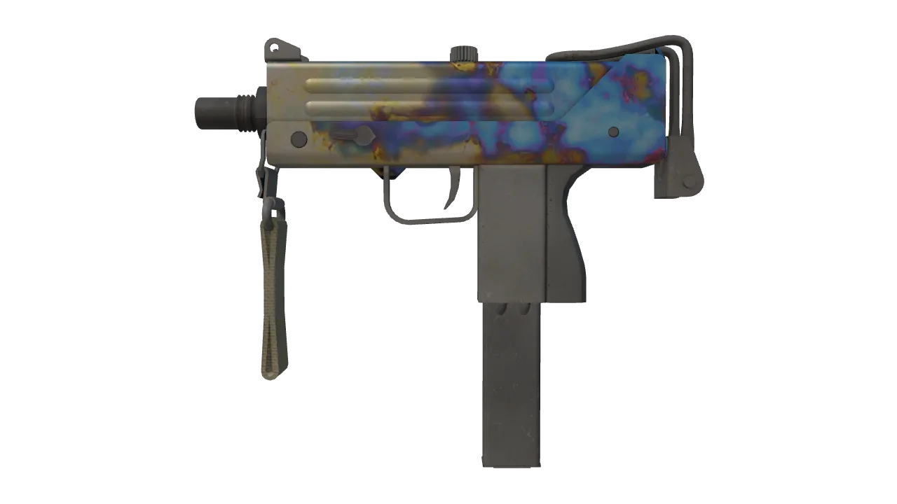 MAC-10 | Case Hardened seed #577, front