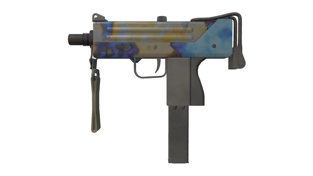 MAC-10 | Case Hardened seed #579, front