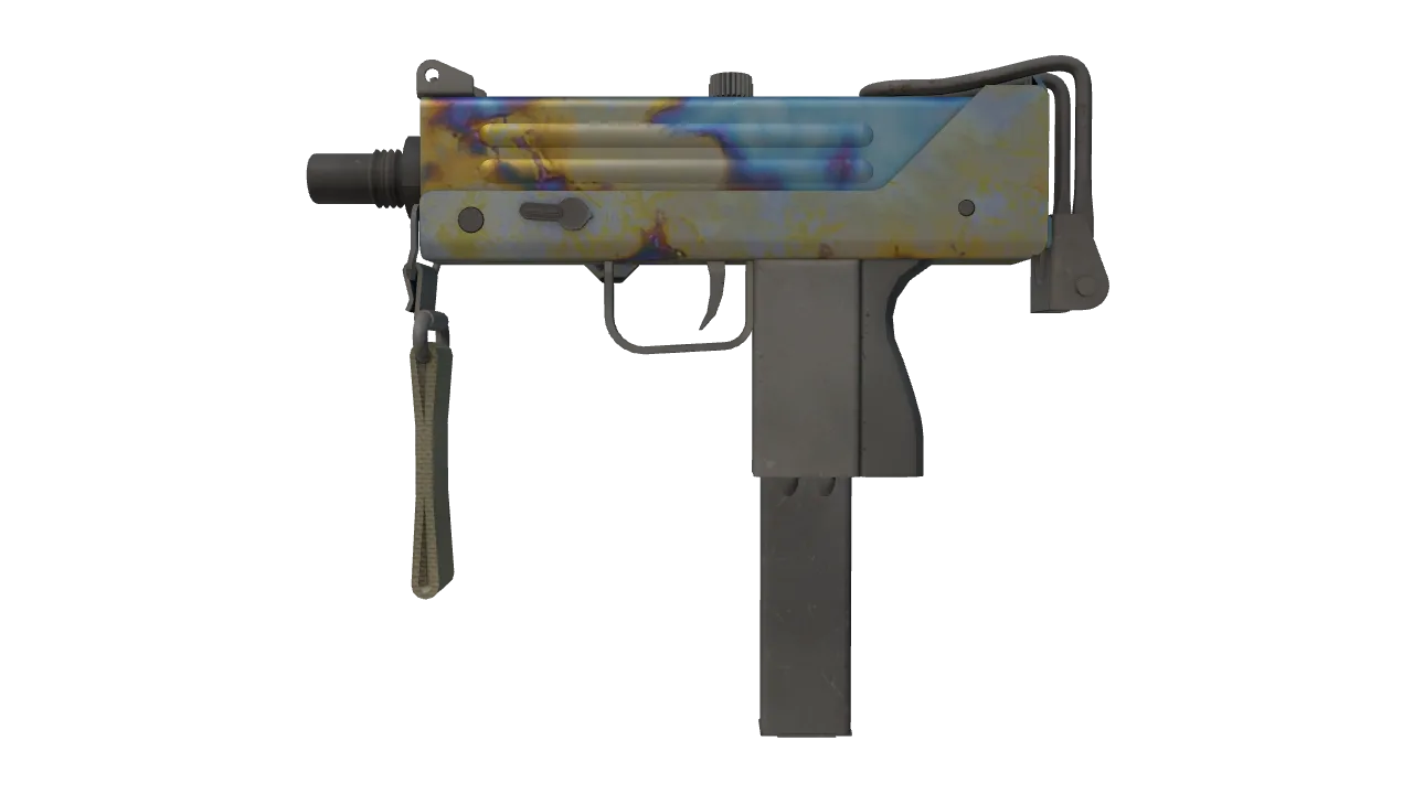MAC-10 | Case Hardened seed #583, front