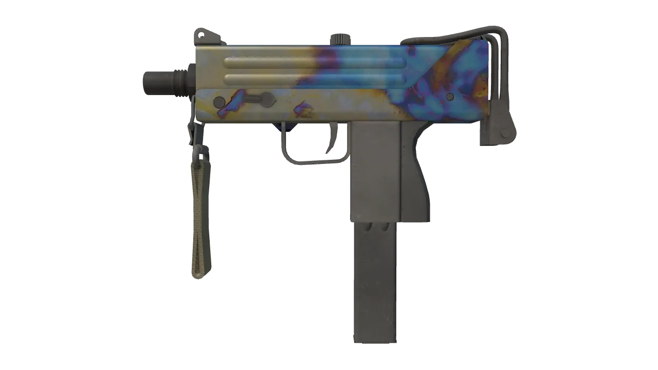 MAC-10 | Case Hardened seed #59, front