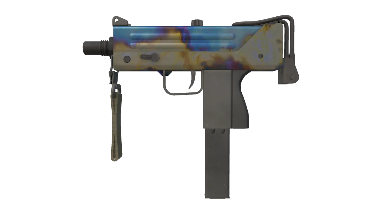MAC-10 | Case Hardened seed #602, front