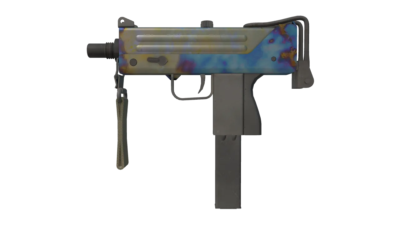 MAC-10 | Case Hardened seed #604, front