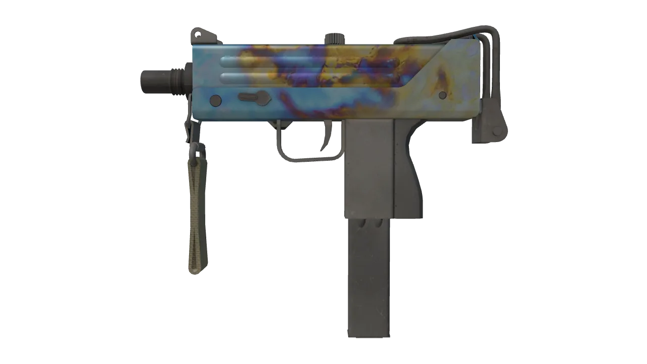 MAC-10 | Case Hardened seed #612, front