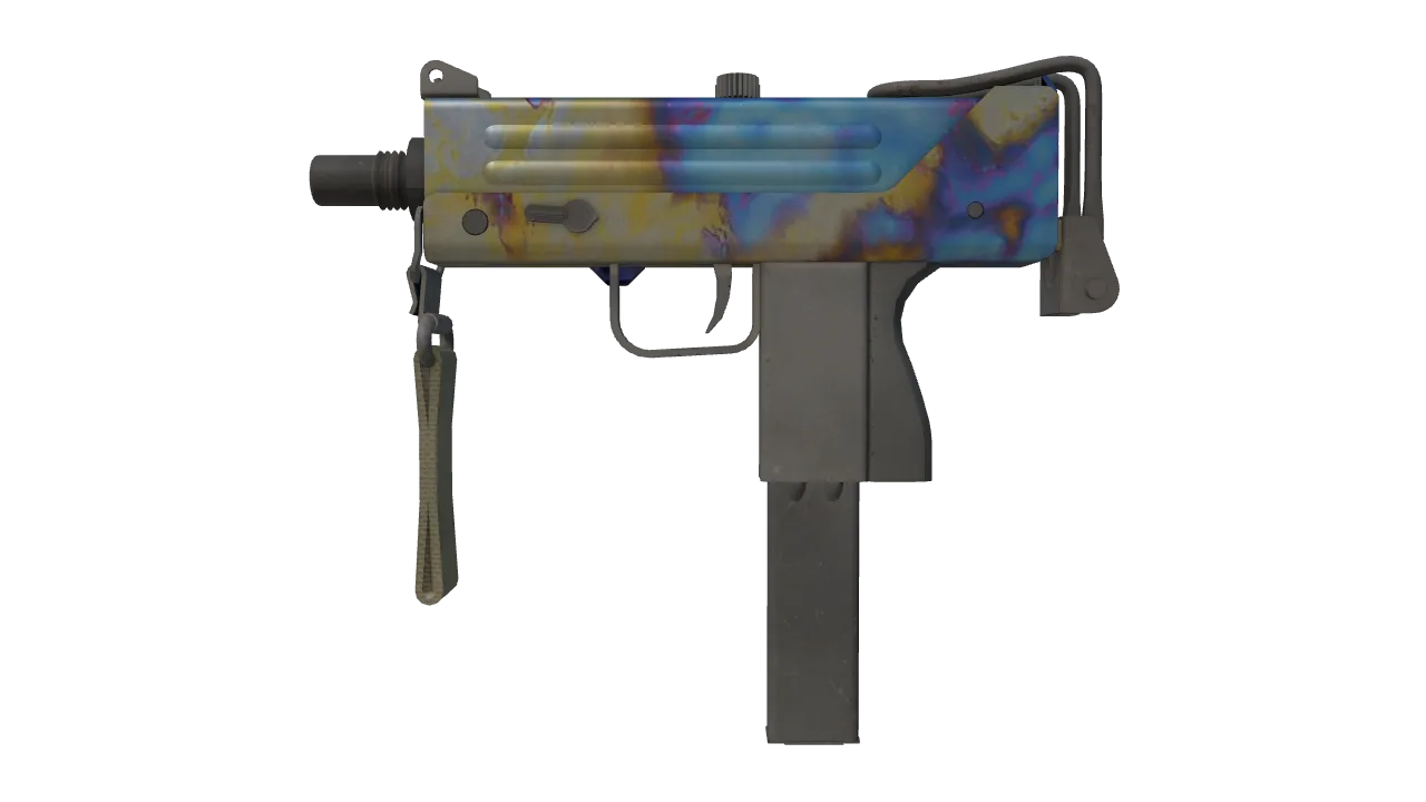 MAC-10 | Case Hardened seed #613, front