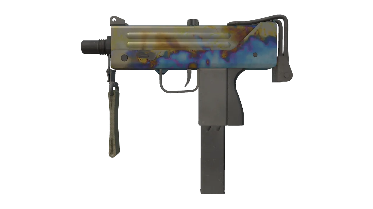 MAC-10 | Case Hardened seed #623, front