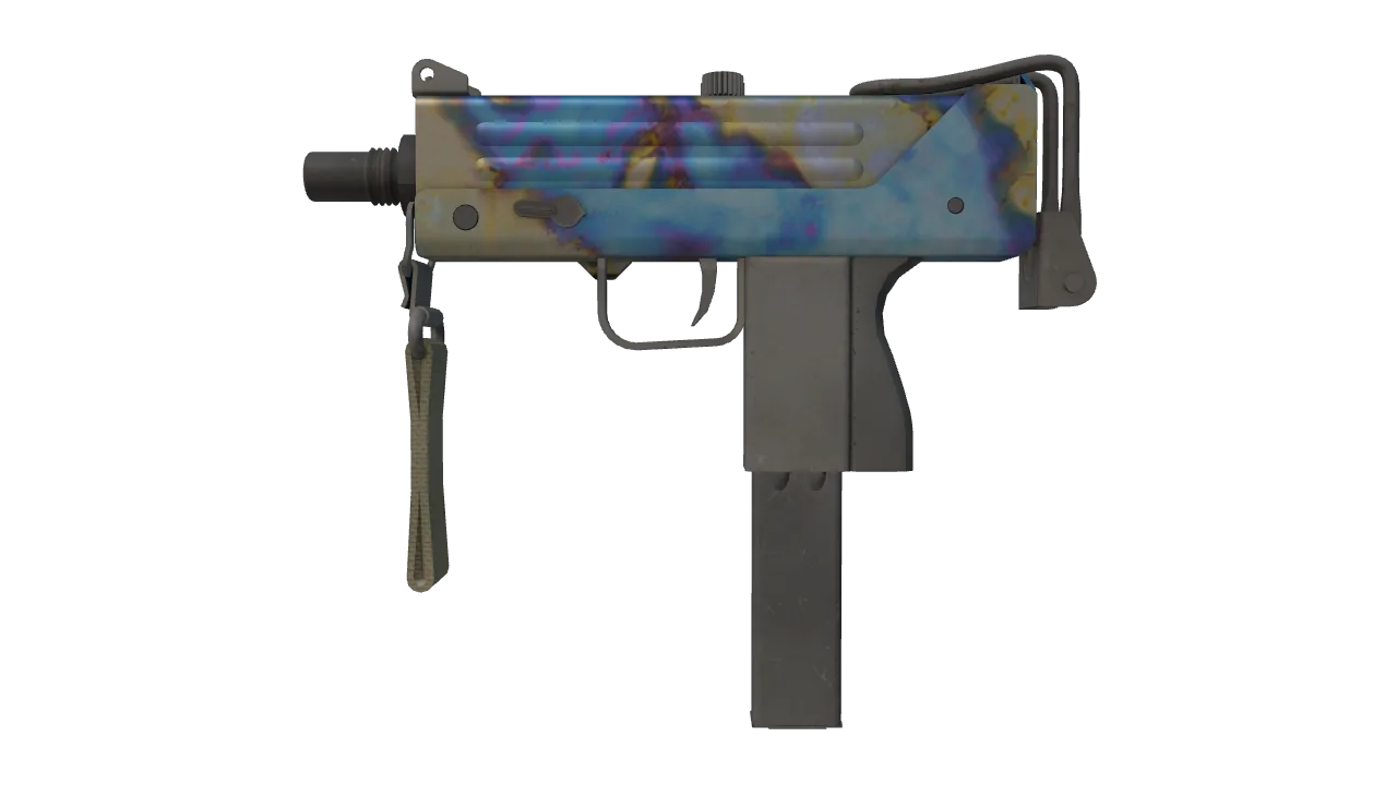 MAC-10 | Case Hardened seed #629, front