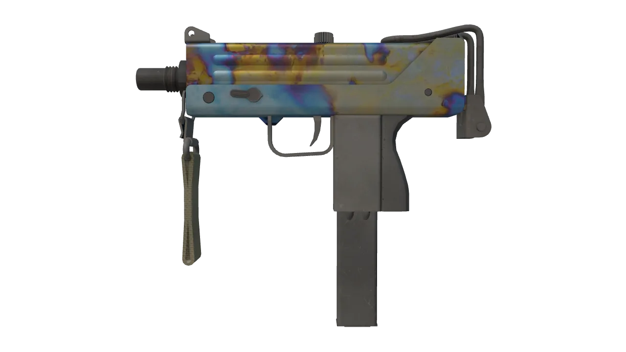 MAC-10 | Case Hardened seed #630, front