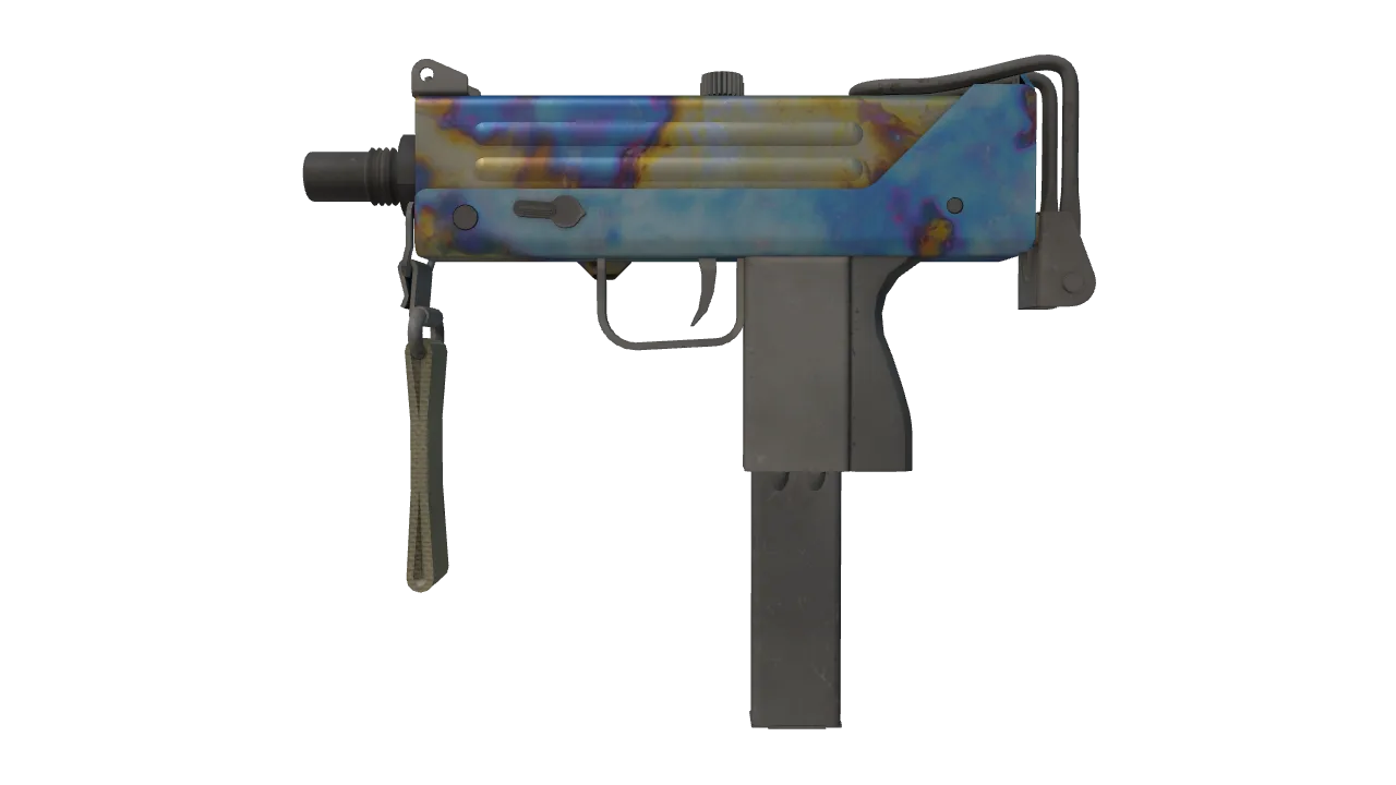 MAC-10 | Case Hardened seed #652, front