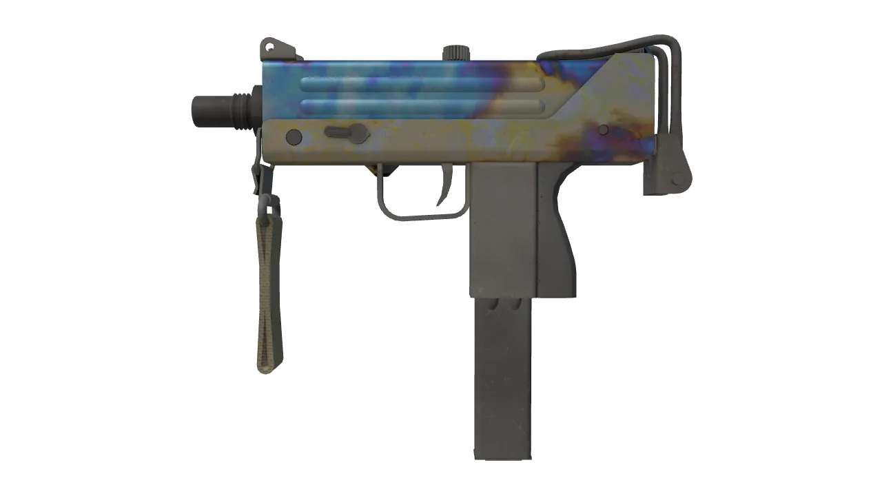 MAC-10 | Case Hardened seed #657, front