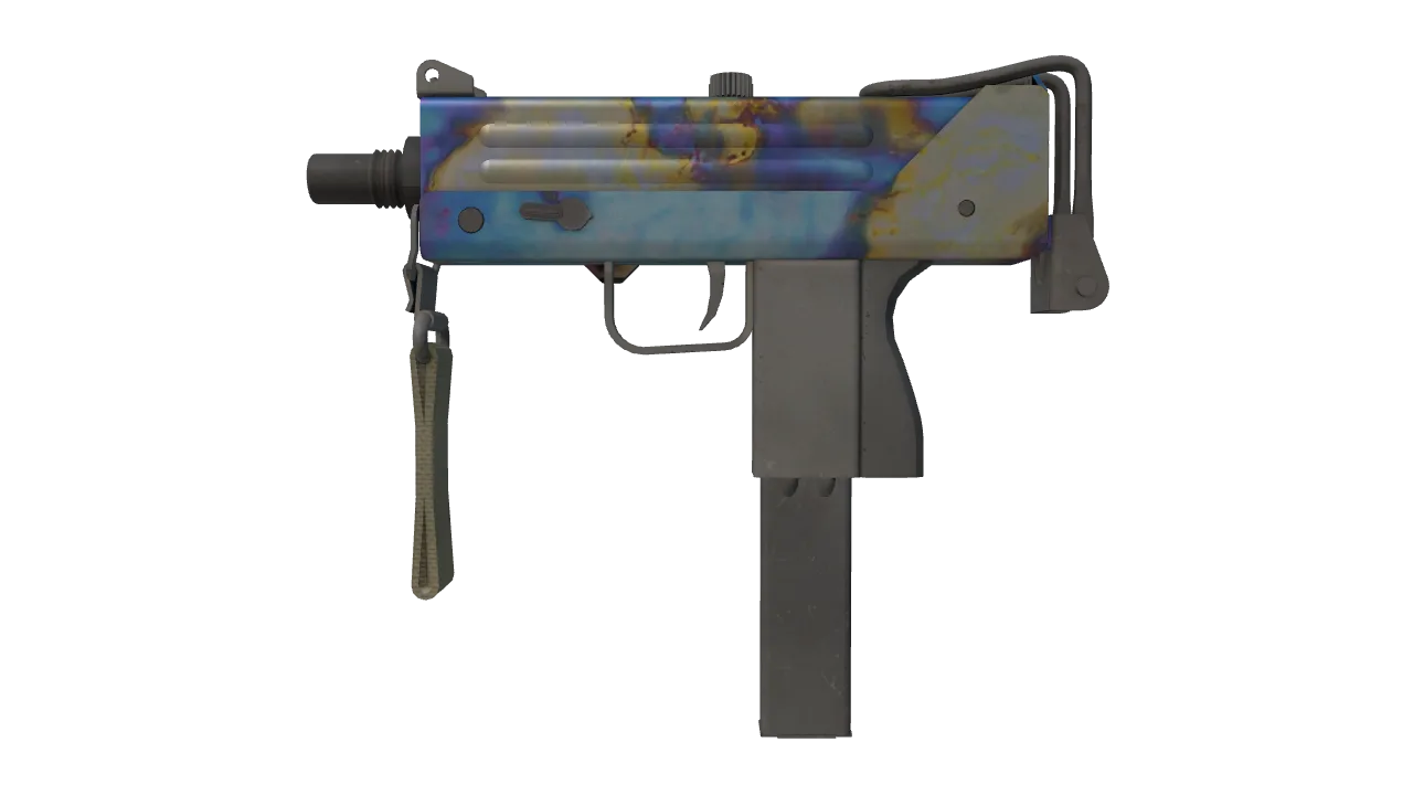 MAC-10 | Case Hardened seed #658, front
