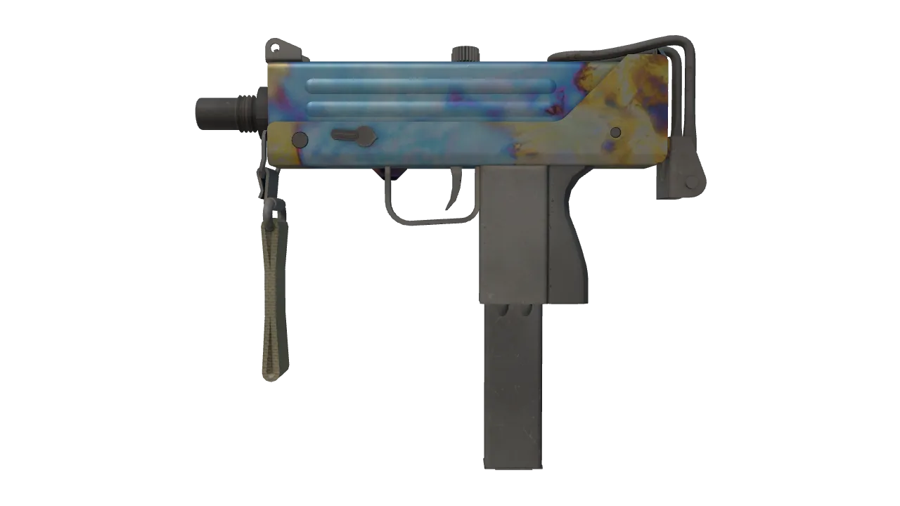 MAC-10 | Case Hardened seed #667, front