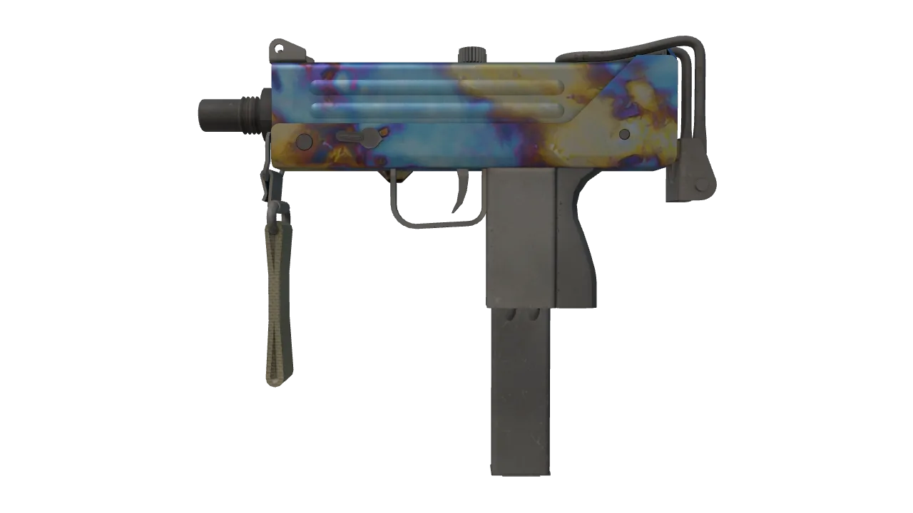 MAC-10 | Case Hardened seed #679, front