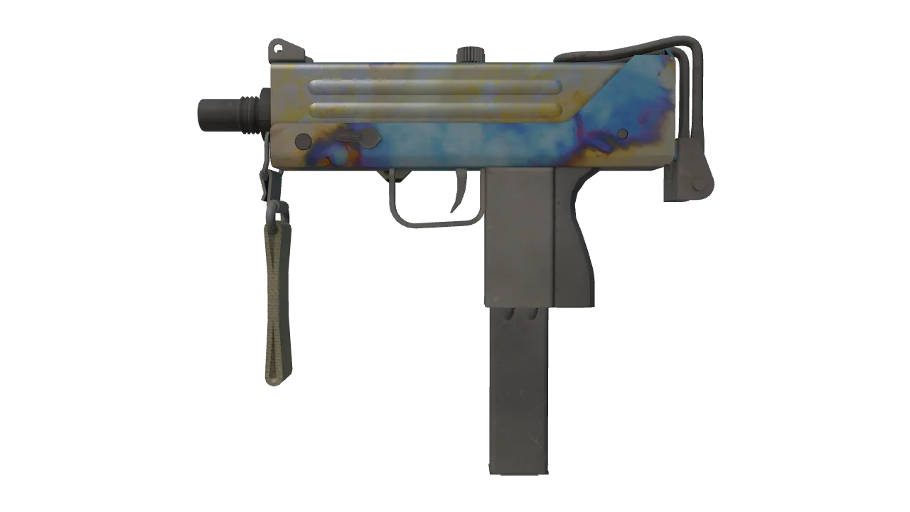 MAC-10 | Case Hardened seed #699, front