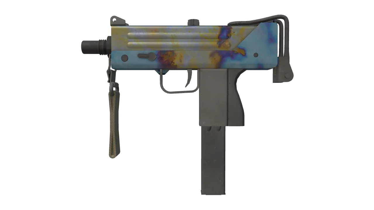 MAC-10 | Case Hardened seed #720, front