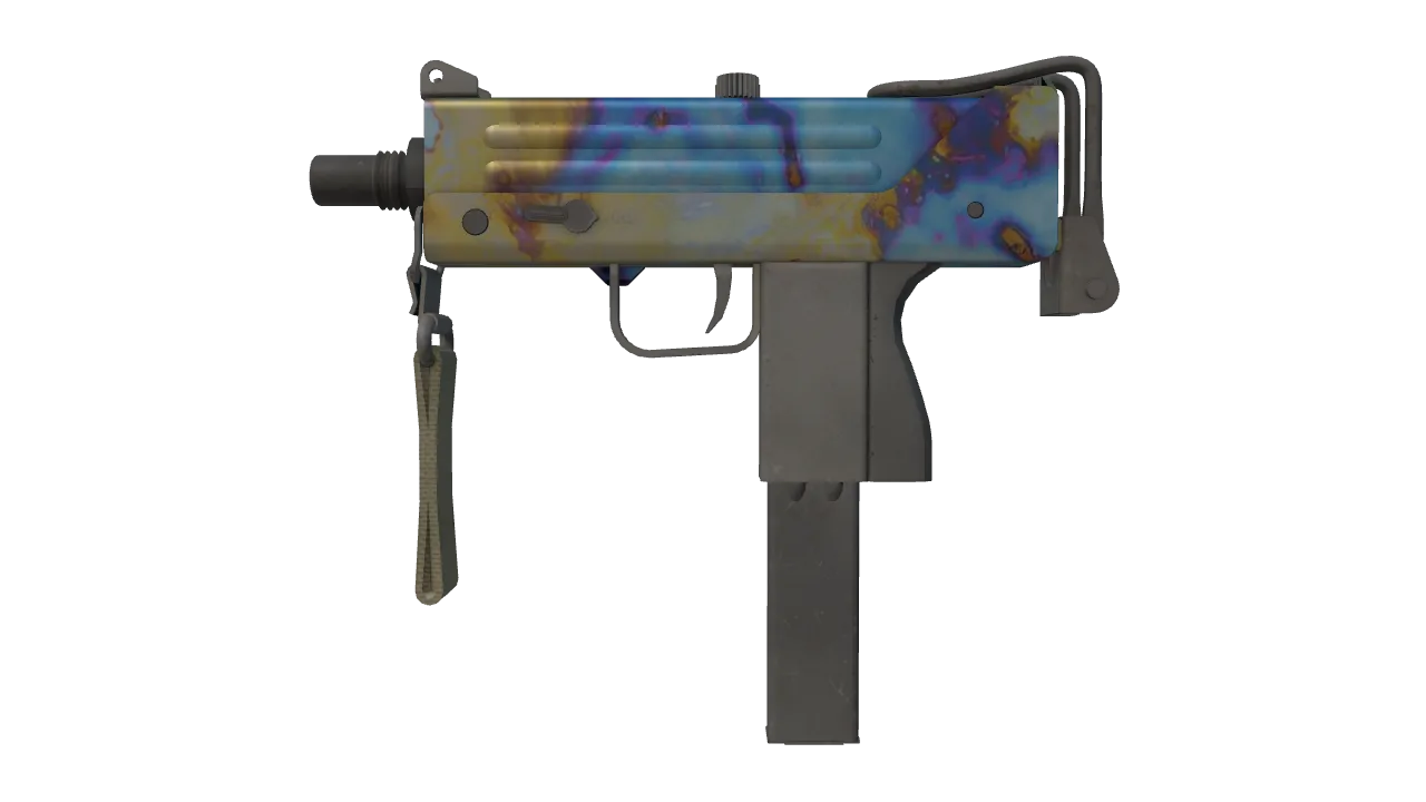 MAC-10 | Case Hardened seed #764, front