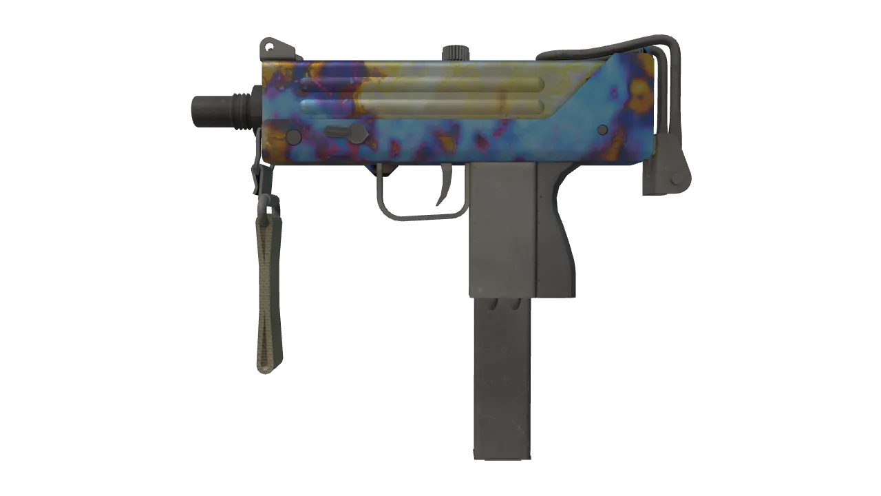 MAC-10 | Case Hardened seed #78, front