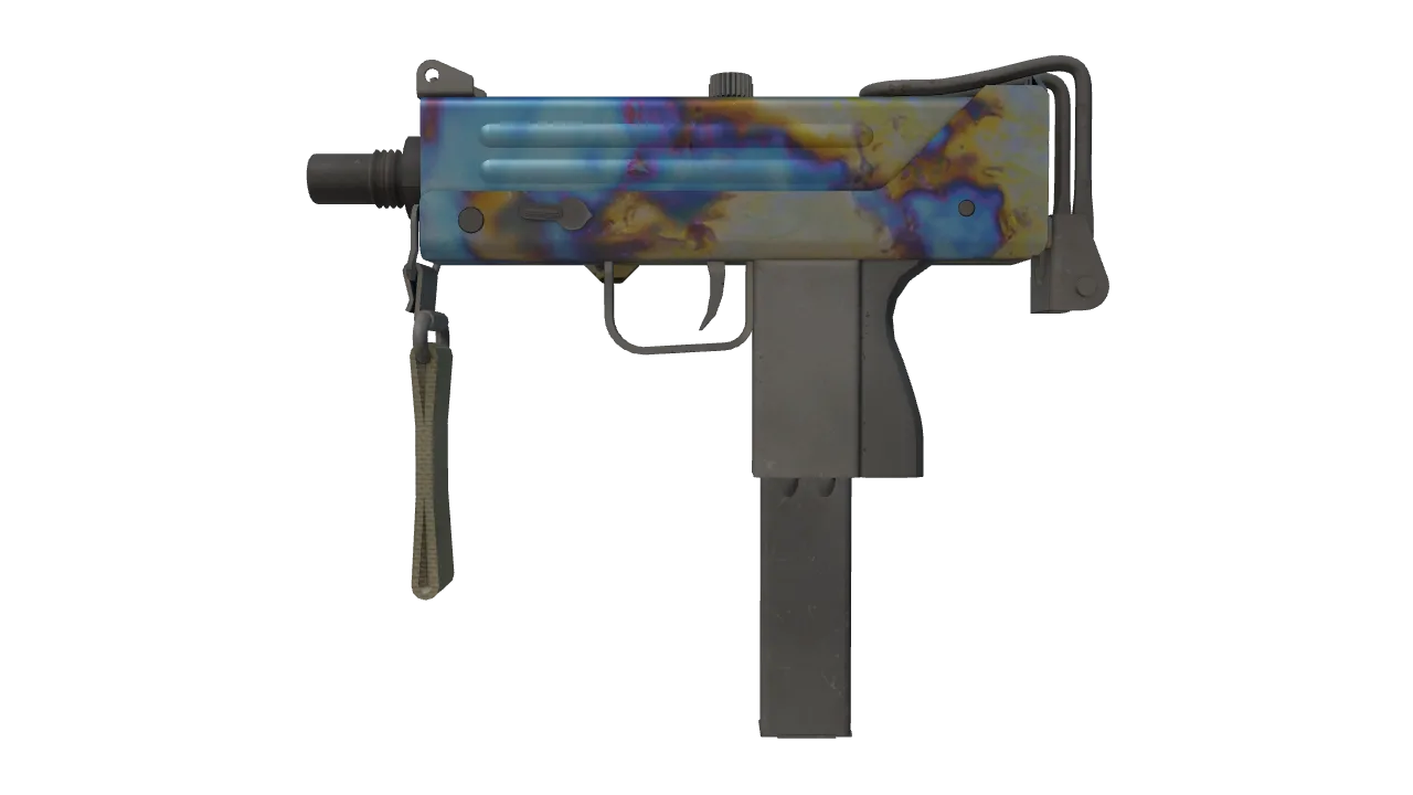 MAC-10 | Case Hardened seed #793, front
