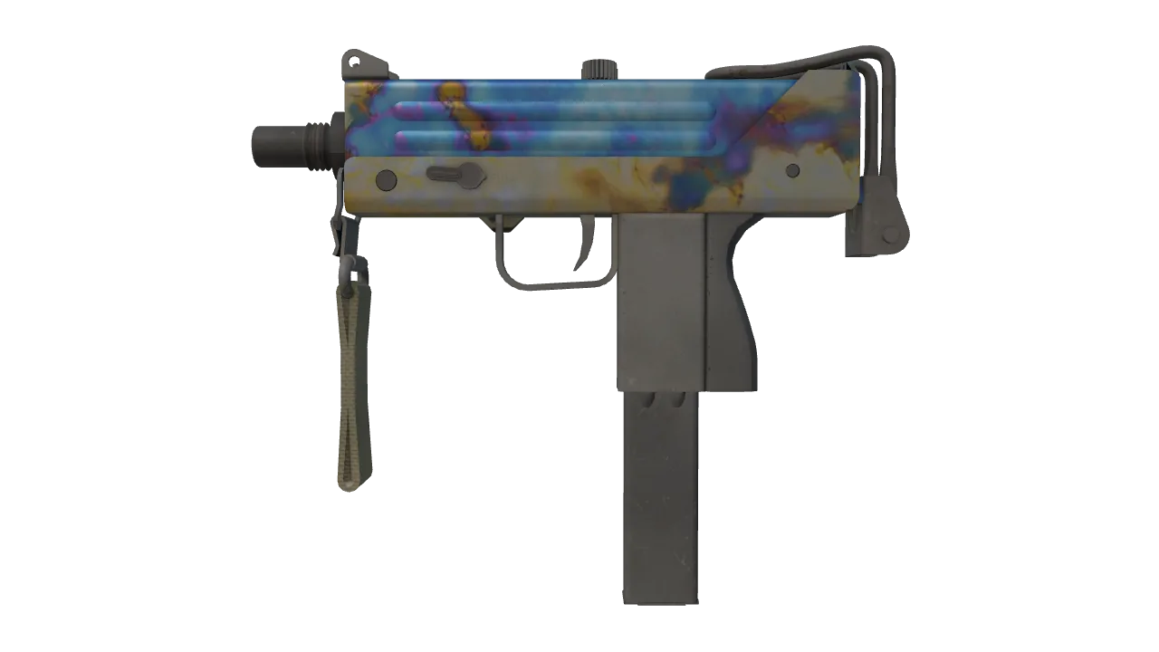 MAC-10 | Case Hardened seed #80, front