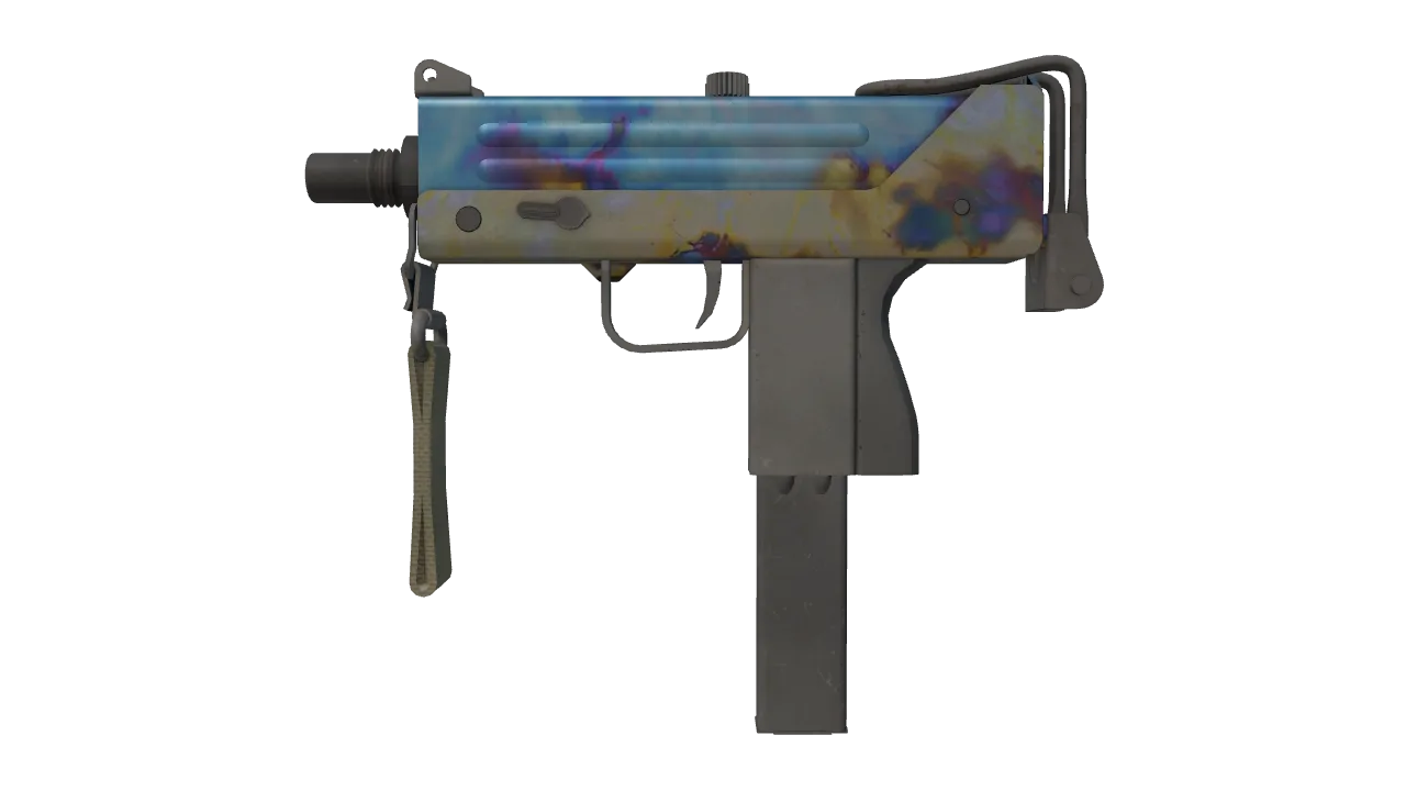 MAC-10 | Case Hardened seed #807, front