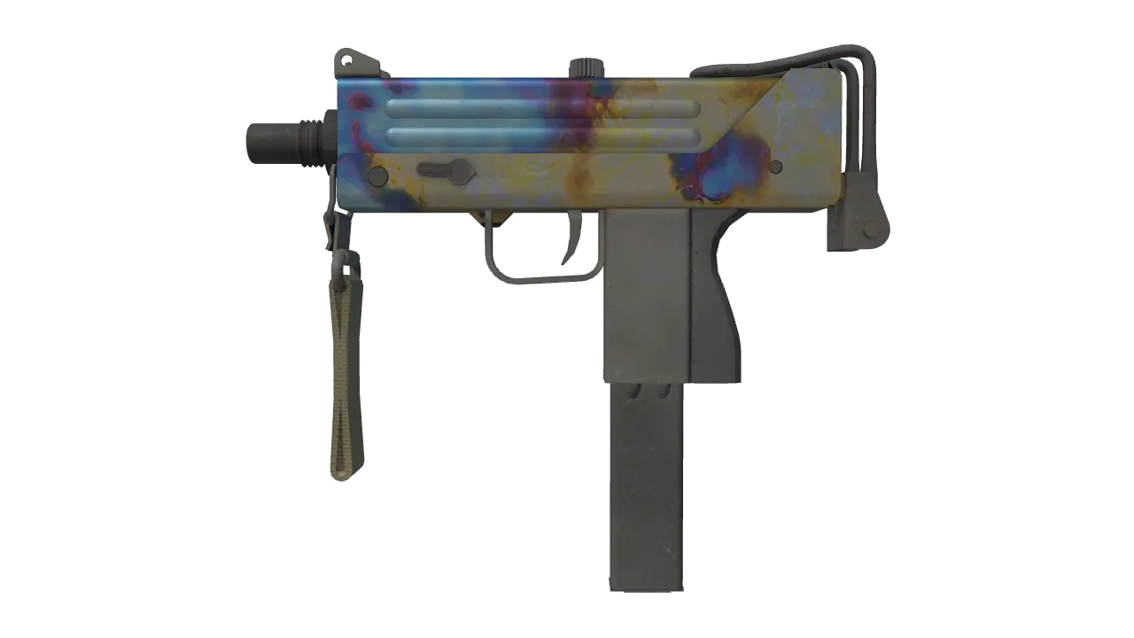 MAC-10 | Case Hardened seed #847, front