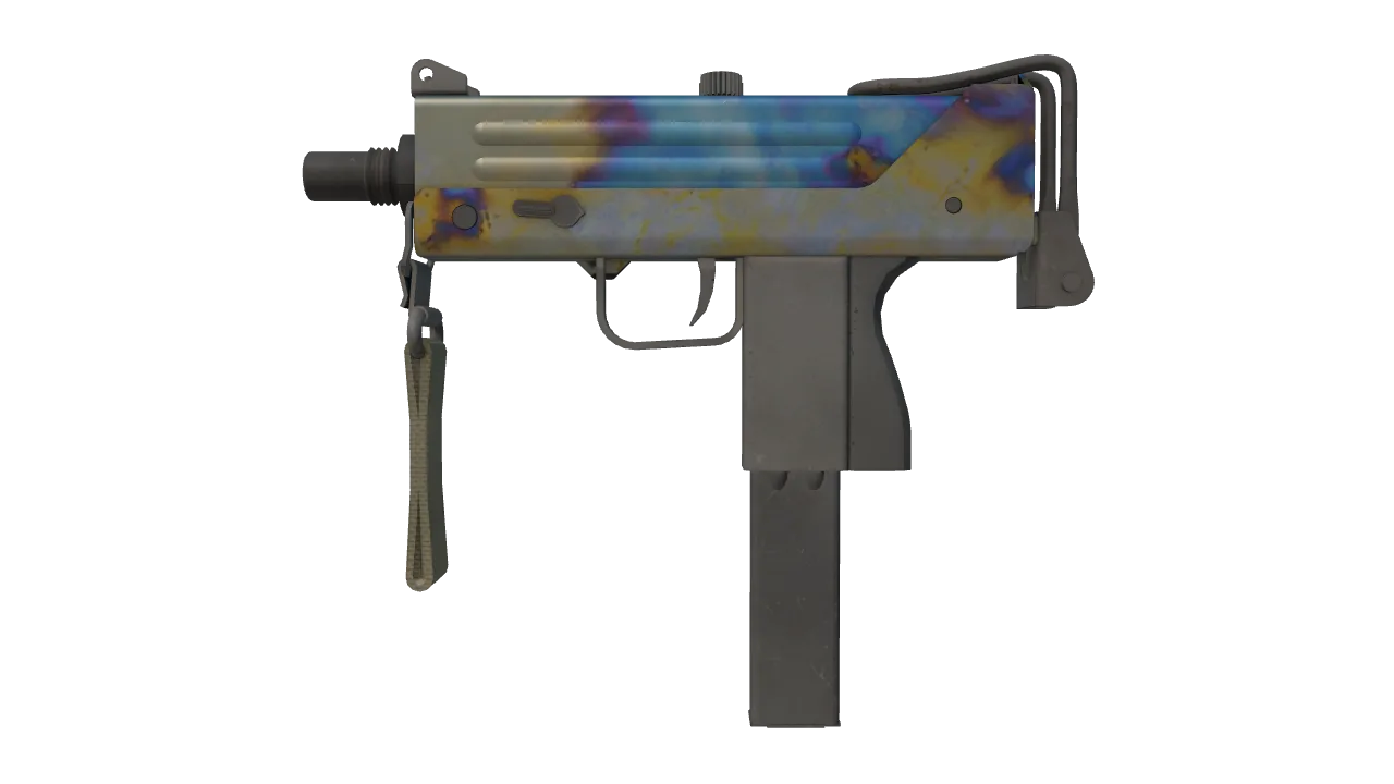 MAC-10 | Case Hardened seed #88, front