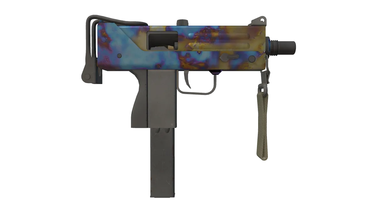 MAC-10 | Case Hardened seed #894, back