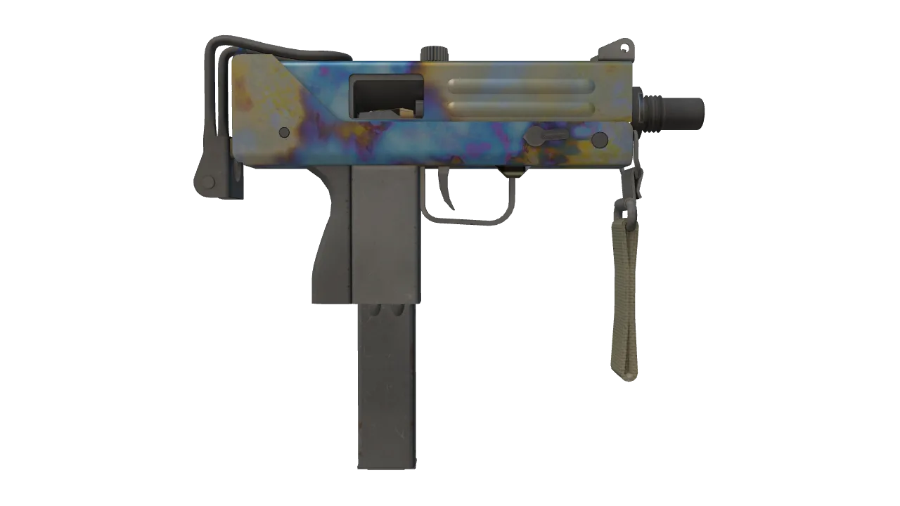 MAC-10 | Case Hardened seed #899, back