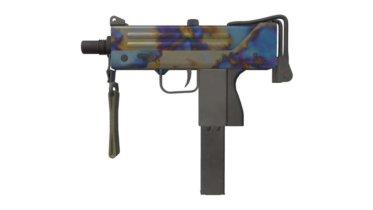 MAC-10 | Case Hardened seed #917, front
