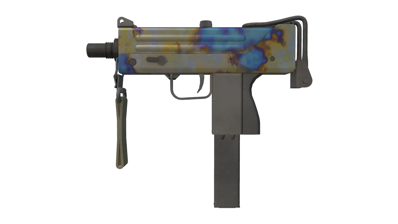 MAC-10 | Case Hardened seed #922, front