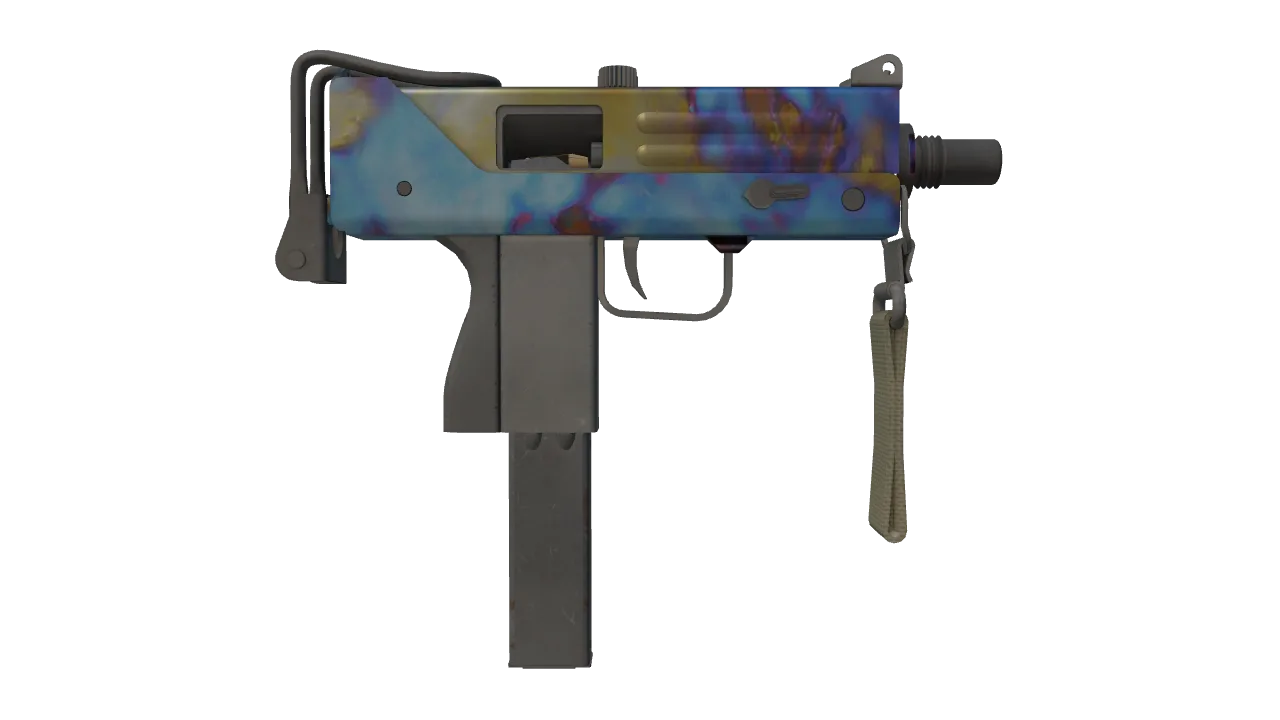 MAC-10 | Case Hardened seed #944, back