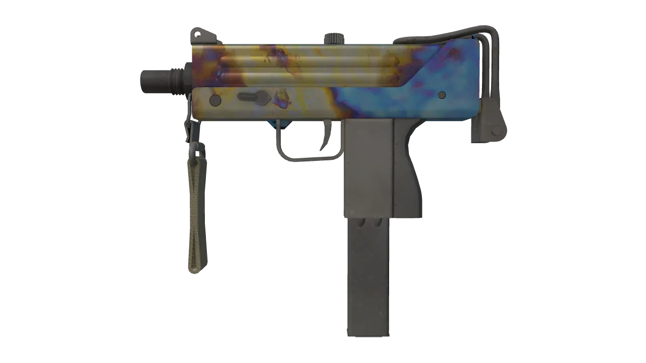 MAC-10 | Case Hardened seed #982, front