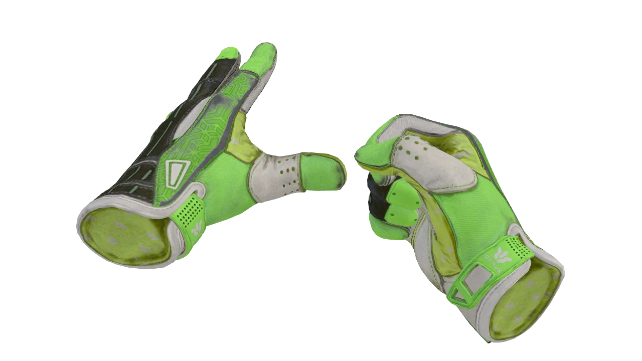 ★ Sport Gloves | Hedge Maze (Battle-Scarred) — Dust II light, front