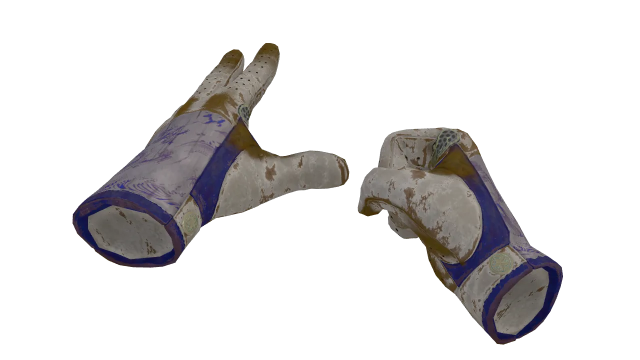 ★ Driver Gloves | Wave Chaser (Battle-Scarred) — Dust II light, front