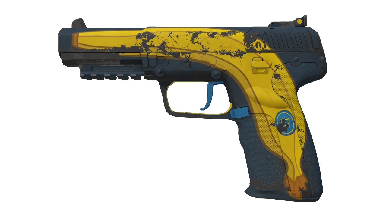 Five-SeveN | Monkey Business (Battle-Scarred) — Dust II light, front