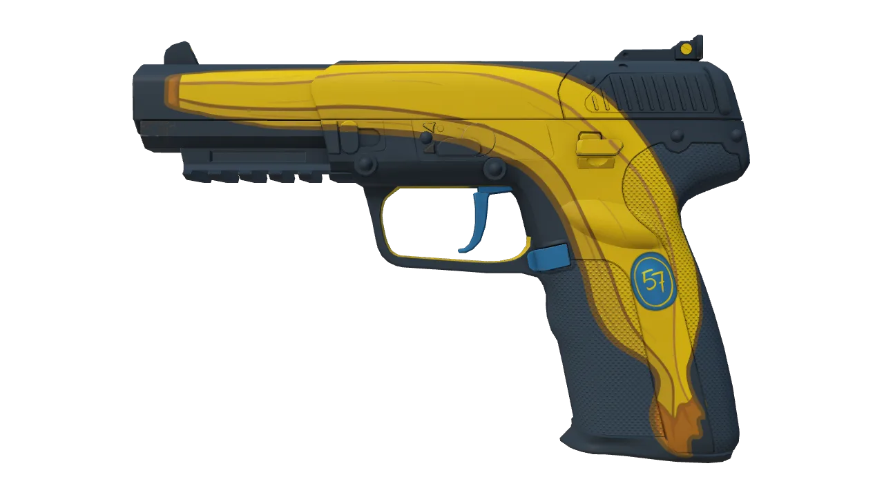 Five-SeveN | Monkey Business (Minimal Wear) — Dust II light, front