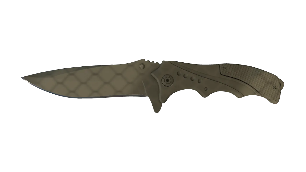 ★ Nomad Knife | Safari Mesh (Factory New) — Dust II light, front