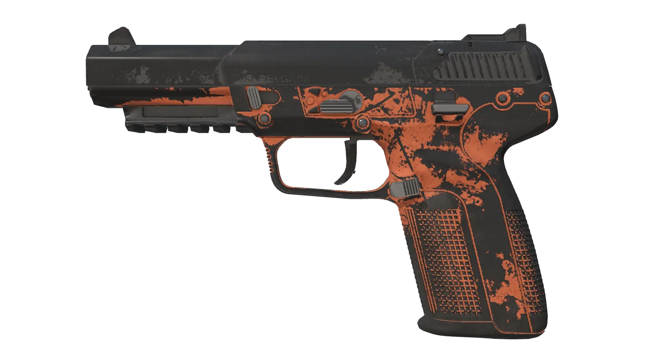 Five-SeveN | Nitro (Battle-Scarred) — Dust II light, front