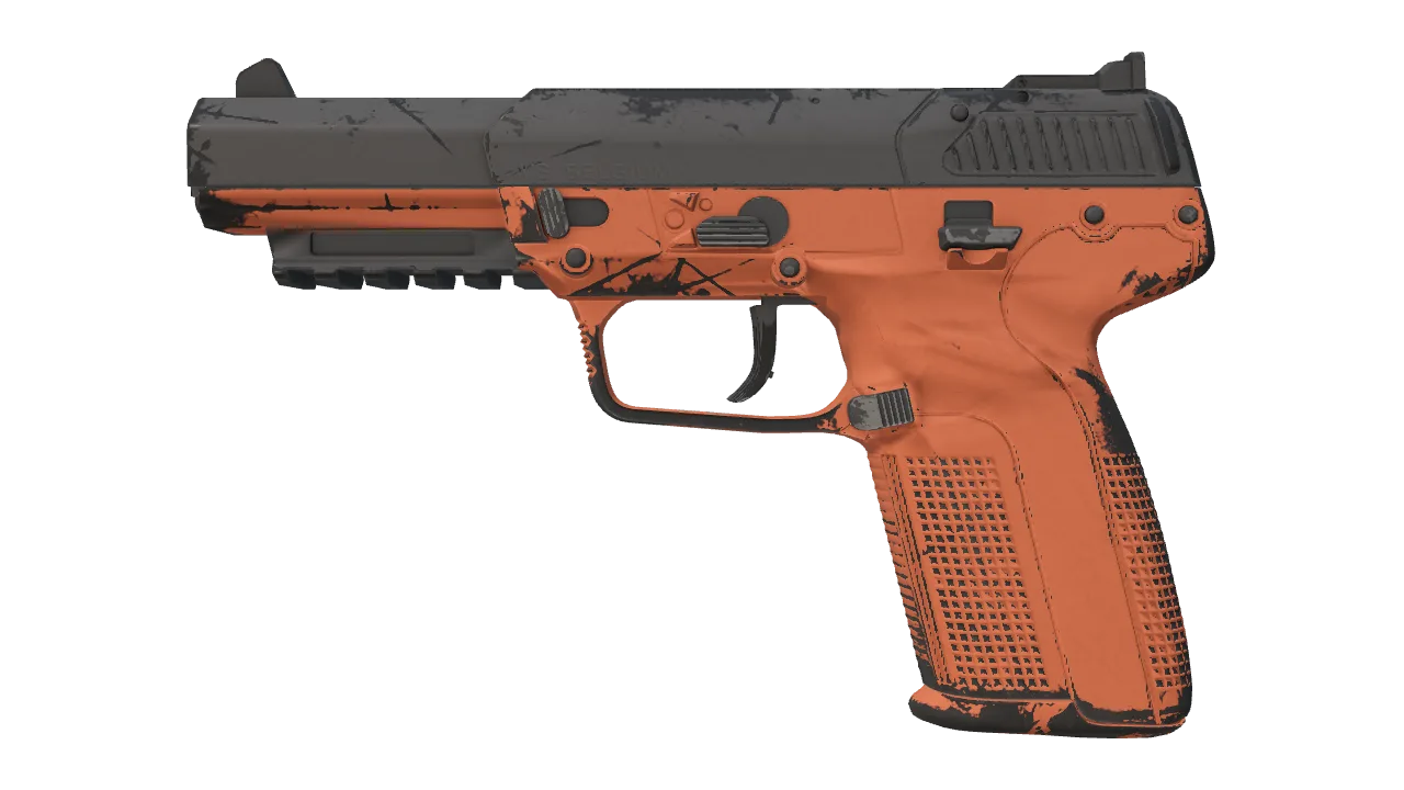 Souvenir Five-SeveN | Nitro (Field-Tested) — Dust II light, front