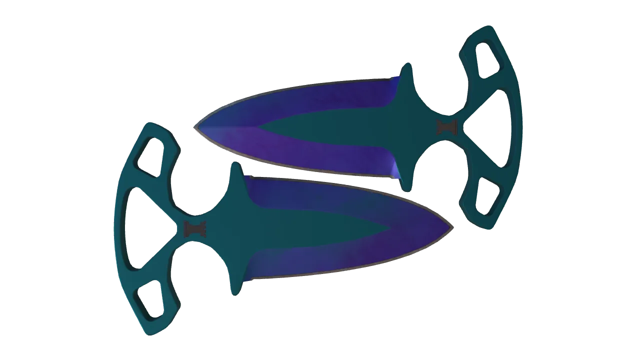 Shadow Daggers | Doppler (Sapphire) seed #11, back