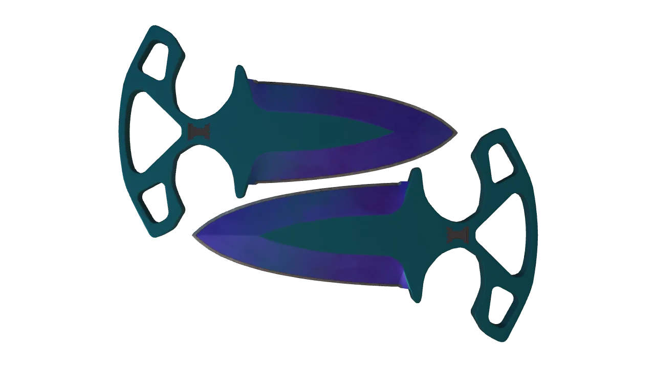 Shadow Daggers | Doppler (Sapphire) seed #113, front
