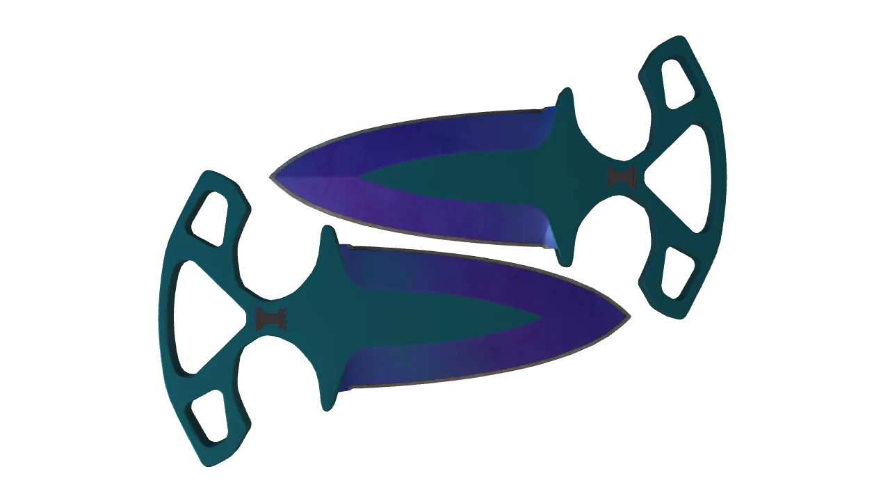 Shadow Daggers | Doppler (Sapphire) seed #251, back